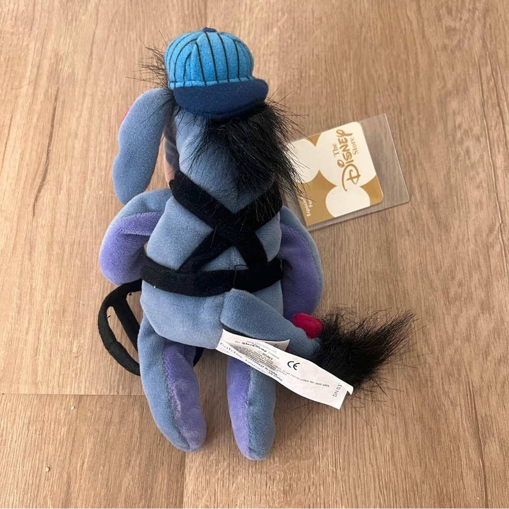 Disney‎ Store Collection Catcher Eeyore 8" Stuffed Plush Toy 1999 NWT Vtg - Picture 4 of 6